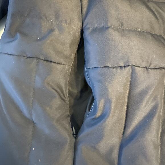 Kenneth Cole Reaction Puffer Jacket Women’s XL Black Full Zip Down Coat - Picture 3 of 7